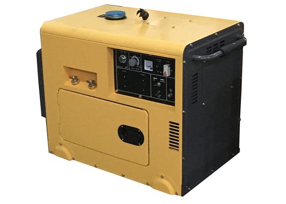 230A مولدات محمولة صغيرة لحام كهربائي بدء الأصفر المنقولة عازلة للصوت