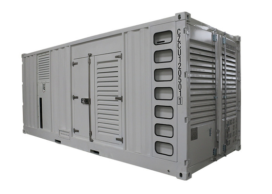 الطوارئ مولدات الديزل الصامتة 800KW 20FT 60HZ الكمون الديزل المولد الحاويات