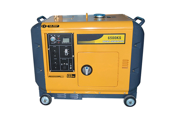 مولدات محمولة صغيرة سوبر صامت، 5KVA 5000W مولد الديزل المحمولة