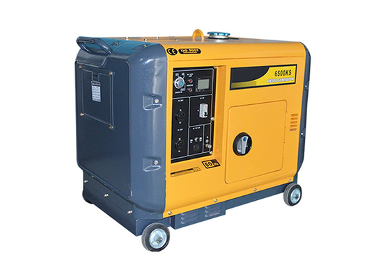 مولدات محمولة صغيرة سوبر صامت، 5KVA 5000W مولد الديزل المحمولة