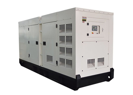 اللون الأبيض الصامت FPT مولدات الديزل 320kW 400KVA المياه المبردة منخفضة الضوضاء