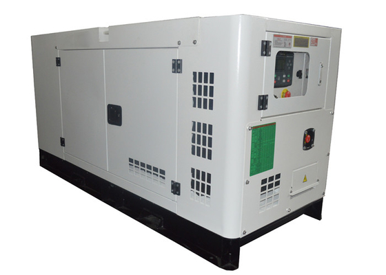 عزل فئة H 24KW 30KVA مولدات الديزل الصامتة بثلاث مراحل مع محرك FPT في إيطاليا