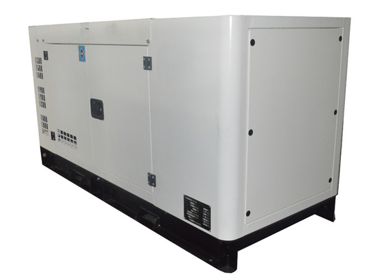 عزل فئة H 24KW 30KVA مولدات الديزل الصامتة بثلاث مراحل مع محرك FPT في إيطاليا