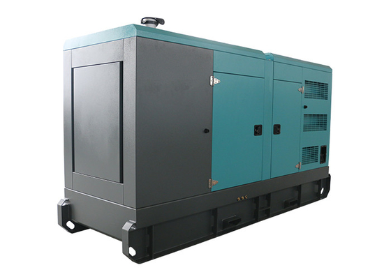 مولدات الديزل الصامتة ثلاثية المراحل 200KVA للاستخدام المنزلي تعمل بواسطة Cummins