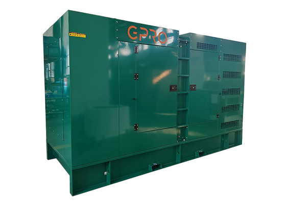 50 هرتز 500KVA مولد الكهرباء كامينز مولد صامت للغاية ISO9001 / ISO14001