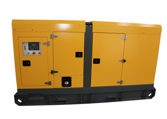 مولد الطاقة الديزل ذو الفاز الواحد 220 فولت 80 كيلوواط 3 فاز 380 فولت الكهربائي Cummins Genset