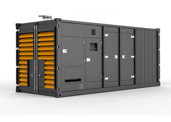 نوع الحاويات 1000kva 800kw بيركنز الديزل مولد الطاقة للمشروع