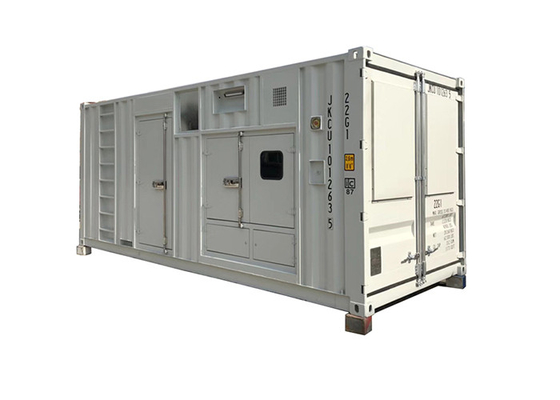 المياه 1000kva تبريد المولدات 4008TAG2A الصمت حاوية النوع