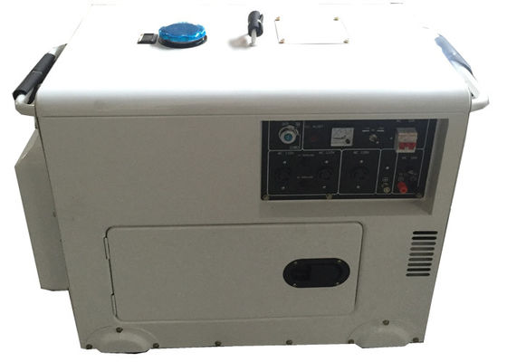 مولد محمول صغير بقوة 10KVA 5Kw انتاج ومستوى ضوضاء 50-65 DB للاستخدام الصناعي والخارجي