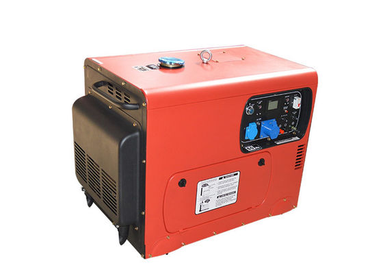 50-65 DB مستوى الضوضاء مولد محمول صغير مع سرعة المحرك 3000rpm / 3600rpm ومعدل الطاقة 10KVA