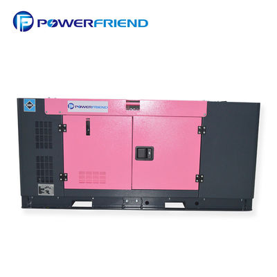 مجموعة مولدات صامتة مبردة بالماء بسرعة 3000 دورة في الدقيقة ومخرج تيار متردد ثلاثي الطور للطاقة الهادئة
