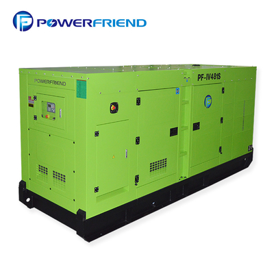 مولد الديزل FPT 350kw الأخضر صامت منخفضة مولد الطاقة 413kva منخفضة