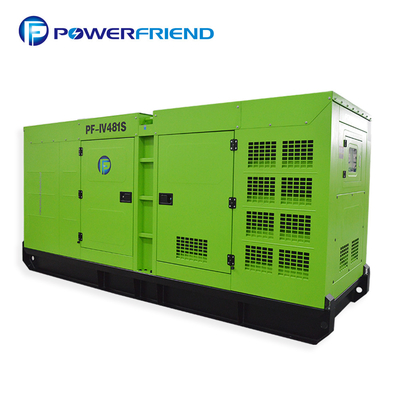 مولد الديزل FPT 350kw الأخضر صامت منخفضة مولد الطاقة 413kva منخفضة