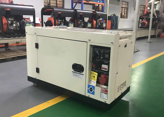 سوبر صامت مولدات محمولة صغيرة مع الكهربائية بدء 6KVA مولد